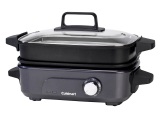 CUISINART, CUISINART GRMC3E - Multikocher (Schwarz/Grau)