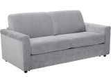 Bettsofa IDALINA Stoff grau