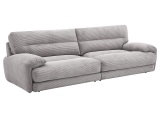 undefined, Big Sofa BIGI Stoff hellgrau