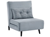 Bettsofa MARLA Polyester grau