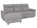 Ecksofa STOL Polyester grau