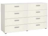 undefined, Kommode NAIA 8 Schubladen 140x40.3x81.7cm esche