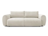 3er Sofa BOBOCHIC LUCIEN Stoff beige