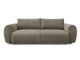 3er Sofa BOBOCHIC LUCIEN Stoff taupe