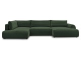 Wohnlandschaft BOBOCHIC LUCIEN Cord-Stoff grün