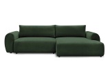 Ecksofa BOBOCHIC LUCIEN Stoff grün