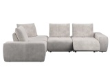 Ecksofa SWISS HOME STYLE MAJA Stoff grau