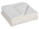 Decke TEDDY 150x200cm weiss
