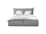 Bettkasten BOBOCHIC JADE 160x200cm hellgrau