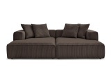 Sofa BOBOCHIC NINA Cord-Stoff rotbraun