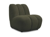 Sessel BOBOCHIC JANISSAIRE Boucle-Stoff grün