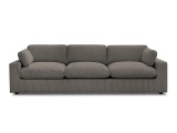 Sofa BOBOCHIC BELAIR Cord-Stoff taupe