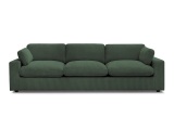 Sofa BOBOCHIC BELAIR Cord-Stoff grün