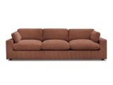 Sofa BOBOCHIC BELAIR Cord-Stoff orange