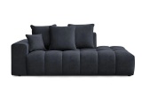 3er Sofa BOBOCHIC MONT-BLANC Samt dunkelblau