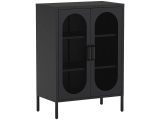 Kommode DIORA MARCKERIC 2 Türen 40x70x100cm schwarz