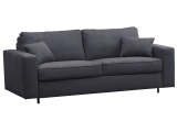 Bettsofa BRONX Stoff dunkelgrau