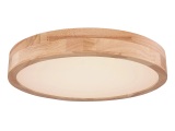 Deckenleuchte Rainer Metall Holzoptik 1xLED