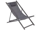 Liegestuhl TAN 61x102x80.5cm schwarz