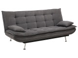 undefined, Bettsofa PETER Stoff grau