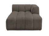 Récamière BOBOCHIC ANNECY Boucle-Stoff rotbraun