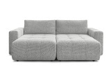 Sofa BOBOCHIC ARSENE Stoff chiniert hellgrau