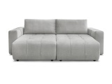 Sofa BOBOCHIC ARSENE Samt hellgrau
