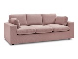 3er Sofa BOBOCHIC BELAIR Stoff rosa