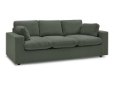 3er Sofa BOBOCHIC BELAIR Stoff grün