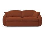 3er Sofa BOBOCHIC CEZANNE Stoff orange