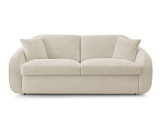 3er Sofa BOBOCHIC CEZANNE Boucle-Stoff beige