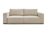 3er Sofa BOBOCHIC CHELSEA Cord-Stoff taupe