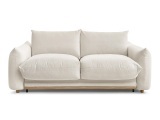 3er Sofa BOBOCHIC ERNEST Stoff beige