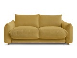 3er Sofa BOBOCHIC ERNEST Stoff gelb
