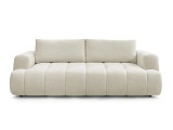 3er Sofa BOBOCHIC FUJI Stoff beige