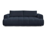 3er Sofa BOBOCHIC FUJI Stoff dunkelblau