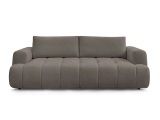 3er Sofa BOBOCHIC FUJI Stoff rotbraun