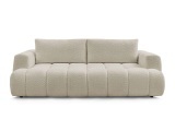 3er Sofa BOBOCHIC FUJI Boucle-Stoff beige