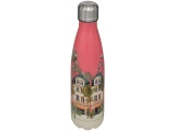 Isotherme Trinkflasche LEONIE 50cl Edelstahl rot 4-teilig