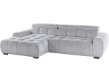 Ecksofa BULL Stoff grau