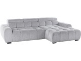 Ecksofa BULL Stoff grau