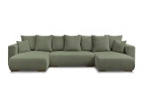 Wohnlandschaft BOBOCHIC SIDONIE Cord-Stoff grün