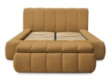 Kastenbett mit Bettkasten BOBOCHIC DENALI 180x200cm gelb
