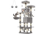 Katzenbaum VASAGLE KITTY grau