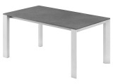 undefined, Tisch ausziehbar MINDY 160-210x90x75cm beton