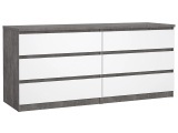 Kommode NAIA 6 Schubladen 50x153.8x70.1cm beton