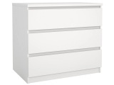 Kommode NAIA 3 Schubladen 50x77x70.1cm weiss