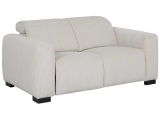 undefined, 2er Sofa TANIA Cord-Stoff beige