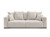 3er Sofa BOBOCHIC SIDONIE Stoff chiniert beige