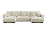 Wohnlandschaft BOBOCHIC SIDONIE Cord-Stoff beige